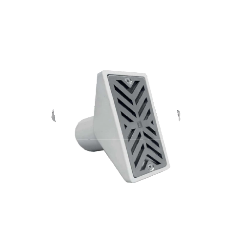 Overflow Gutter Drain with SS Grille