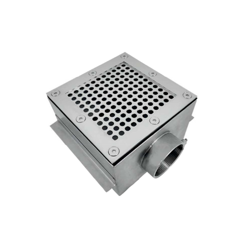 Square Main Drain AISI 316