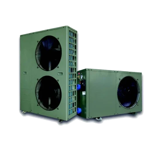 Air/Water Heat Pump Side Discharge Units for Outdoor Installation