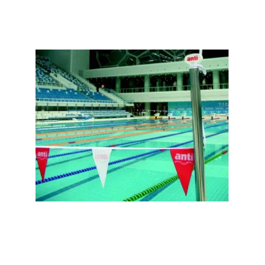 Backstroke poles and flag set