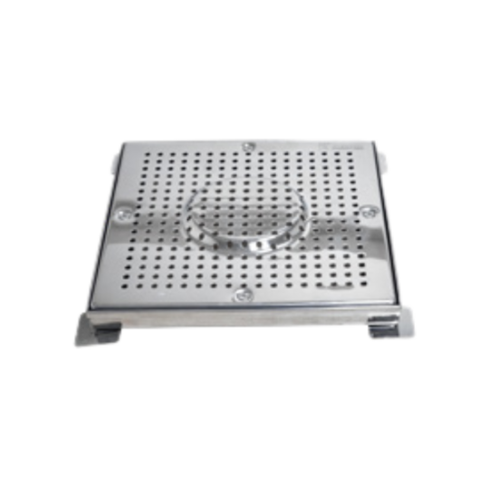 Anti-Vortex Frame and Grate AISI 316