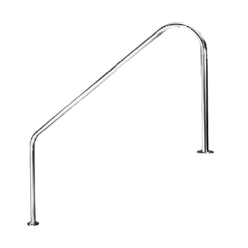 Exit Grab Rails Two Bends With Flange