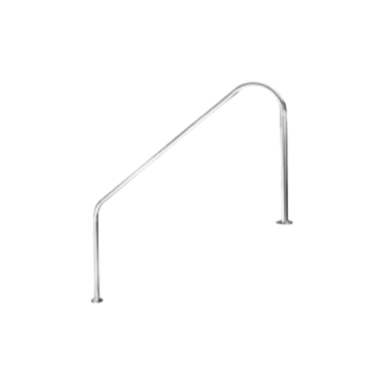 Exit Grab Rails Two Bends With Flange