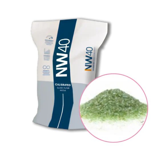 Nature Works® - NW40 Green Glass Media Media