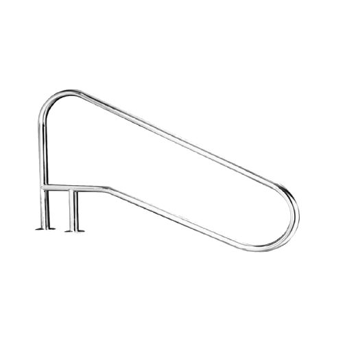 Pool Exit Grab Rail With flange