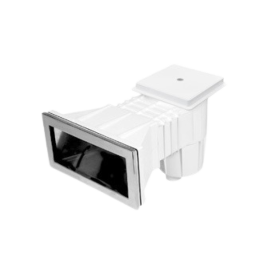 Wide Mouth Skimmer with SS Face Plate for Concrete