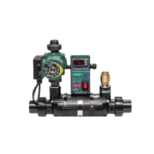 Automatic Heat Exchanger 46/84 kW in plastic-S.S/Titanium